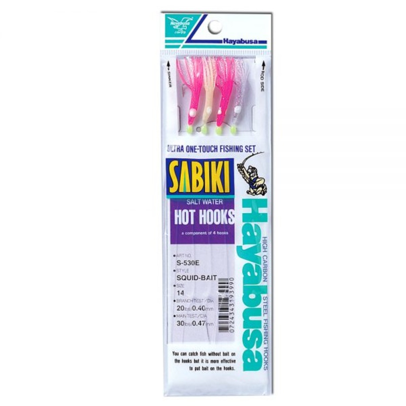 HAYABUSA S-530E-14 Squid-Bait Sabiki