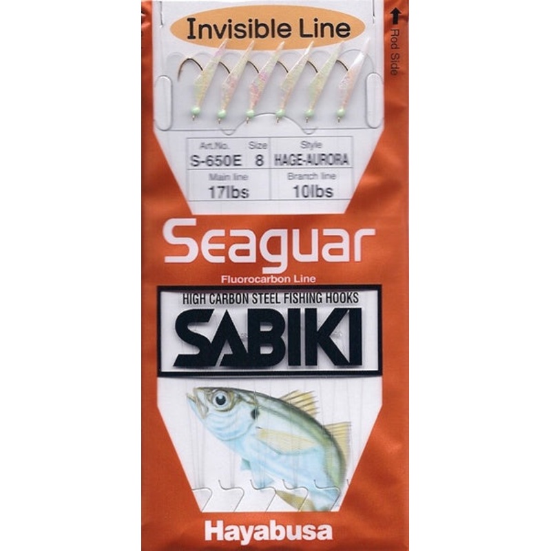HAYABUSA S-650E Hage-Aurora Sabiki Rigs #8