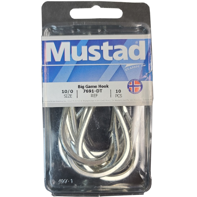 MUSTAD Big Game Hook  (10 pcs) 12