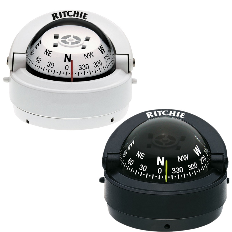 RITCHIE Explorer Surface Mount Compass Black