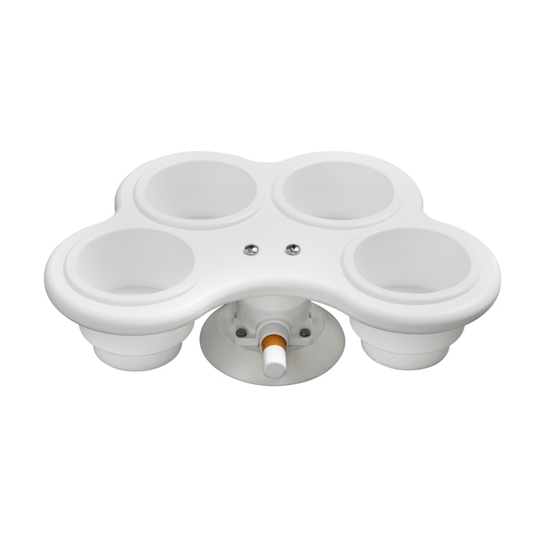 SEASUCKER 4-Cup Holder Horizontal Mount
