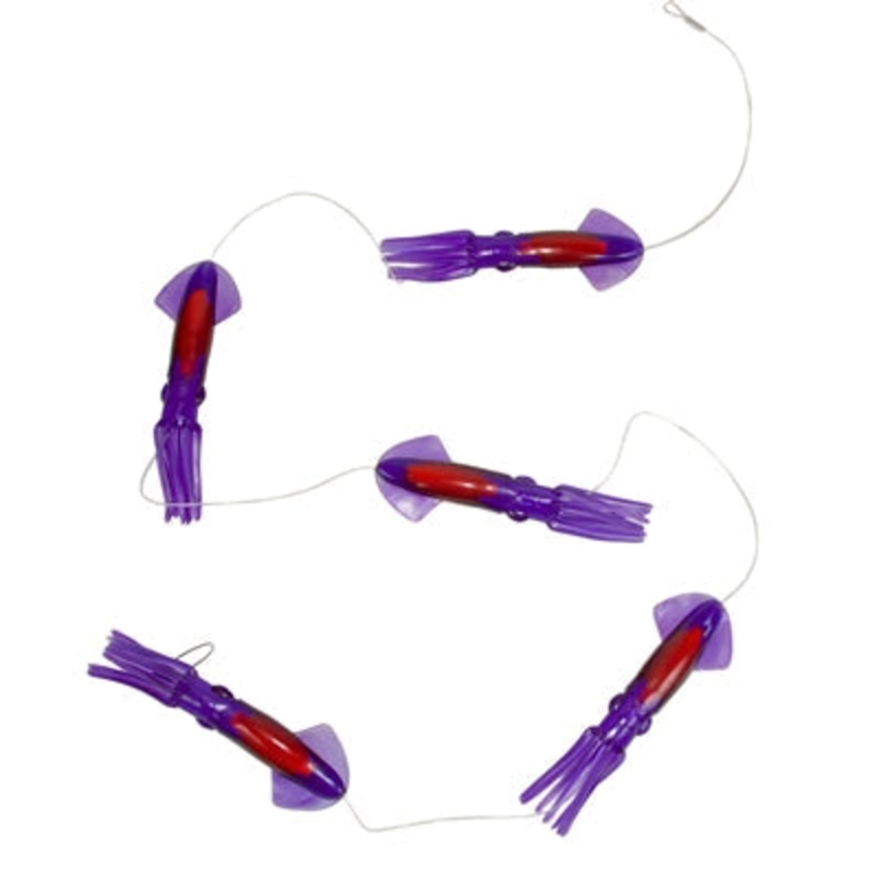 Squidnation 9" Daisy Chain - Squid Purple Purple