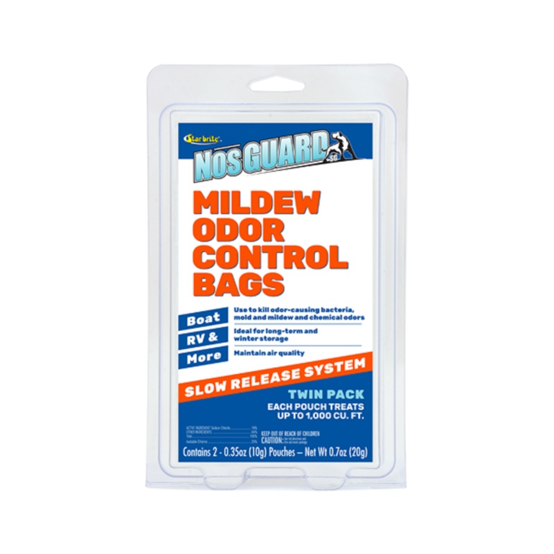 STARBRITE NosGUARD SG Mildew Odor Control Bags - Slow Release Formula