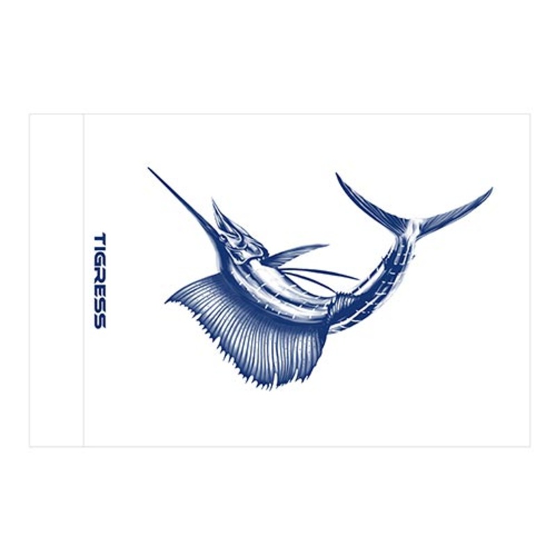 TIGRESS 12"x18" Billfish Release Flags Sailfish