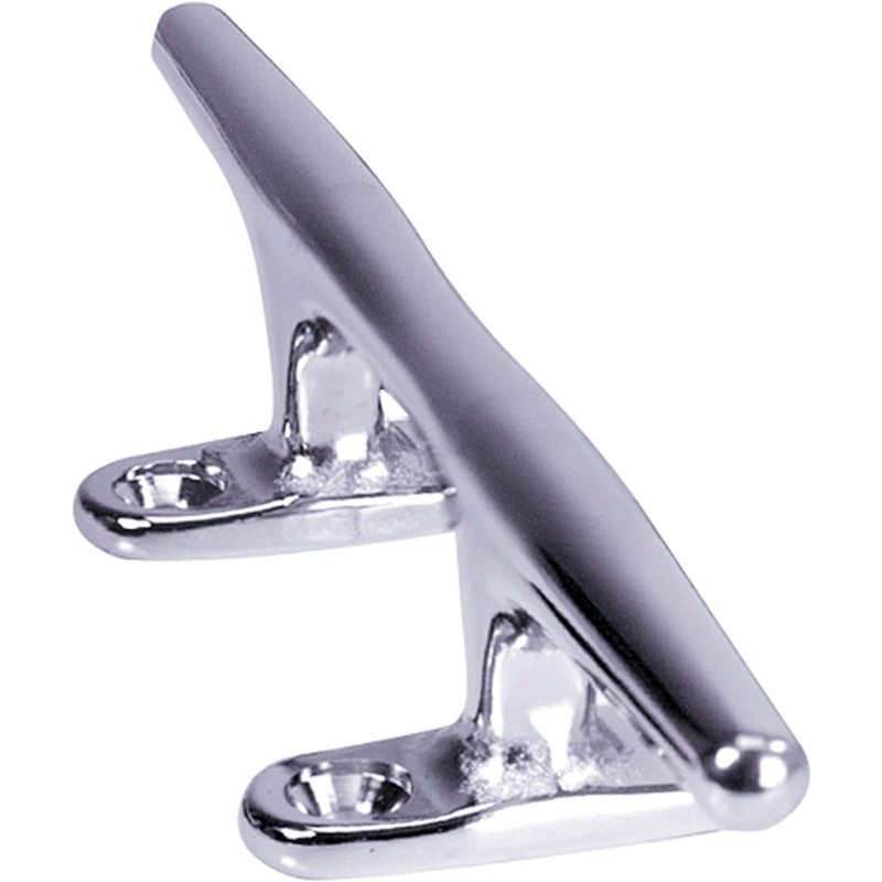 WHITECAP INDUSTRIES Stainless Steel Hollow Base Cleat 6 Inches