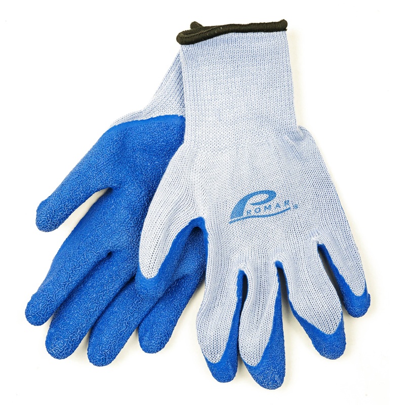 Promar Latex Grip Glove Blue Large