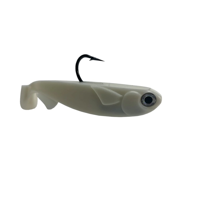 R&R TACKLE SWIMBAIT 5" 1 oz. Pearl White