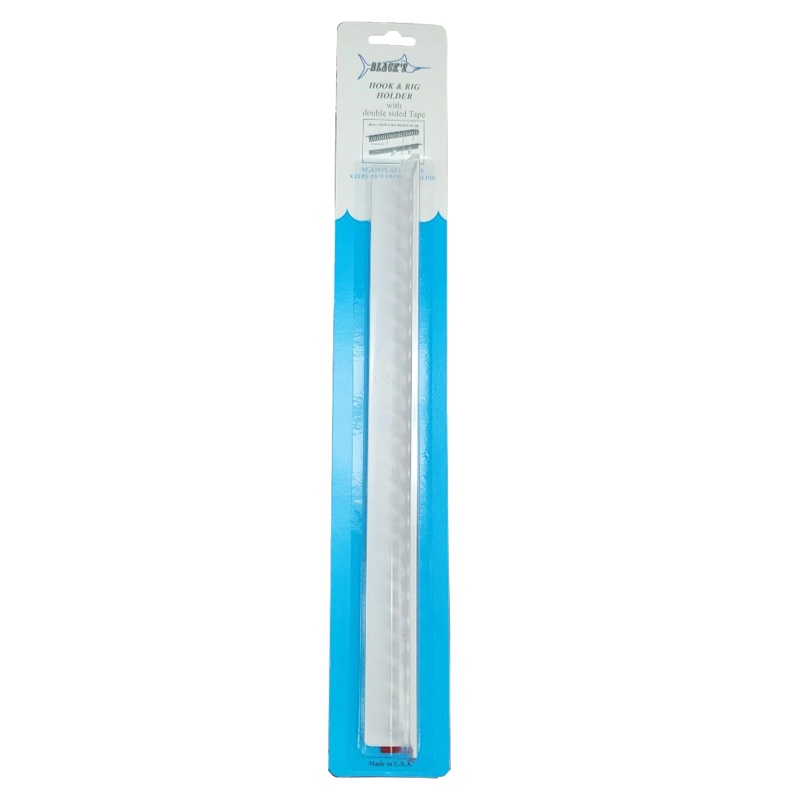 BLACK MARINE PRODUCTS Hook & Rig Holder White