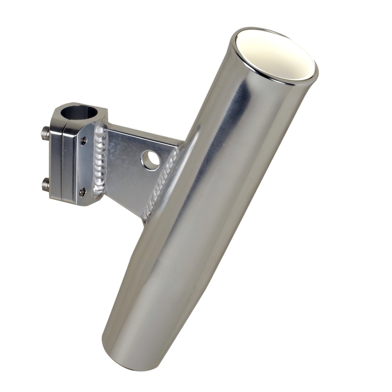 C.E. SMITH Aluminum Rod Holder Vertical Clamp - Fits 1.05" OD Rails