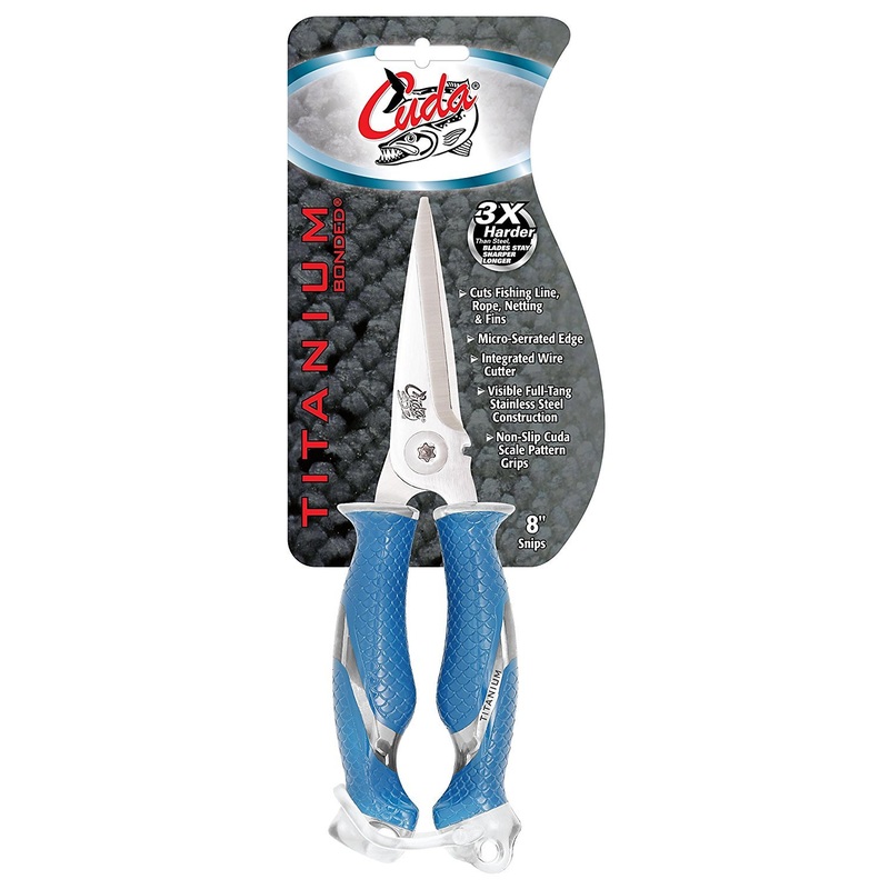 Cuda 8" Titanium Bonded Snips