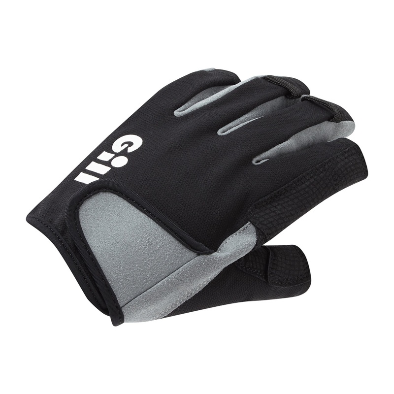 GILL Deckhand Gloves - Short Finger - Black XS