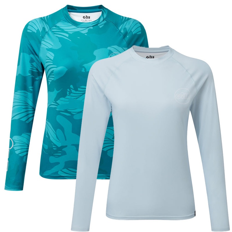 GILL XPEL Tec Long Sleeve Top - Women's Pool-Camo 4