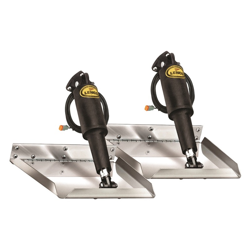 LENCO 12" X 9" Electro-Polish Trim Tab Kit