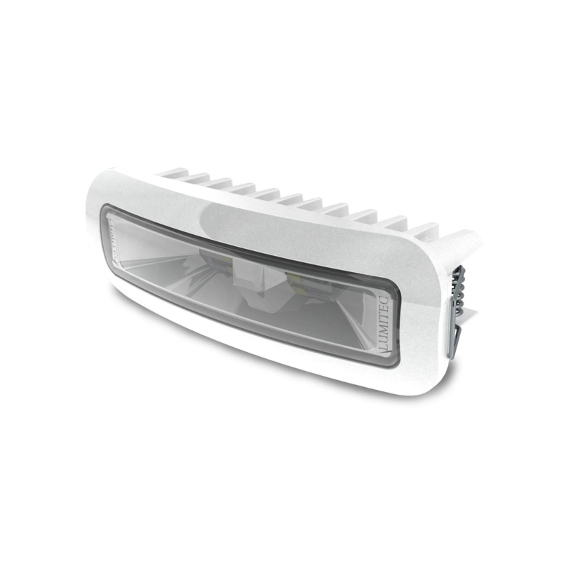 LUMITEC Capri3 Flush Mount LED Flood Light - White/Blue or White/Red White/Blue