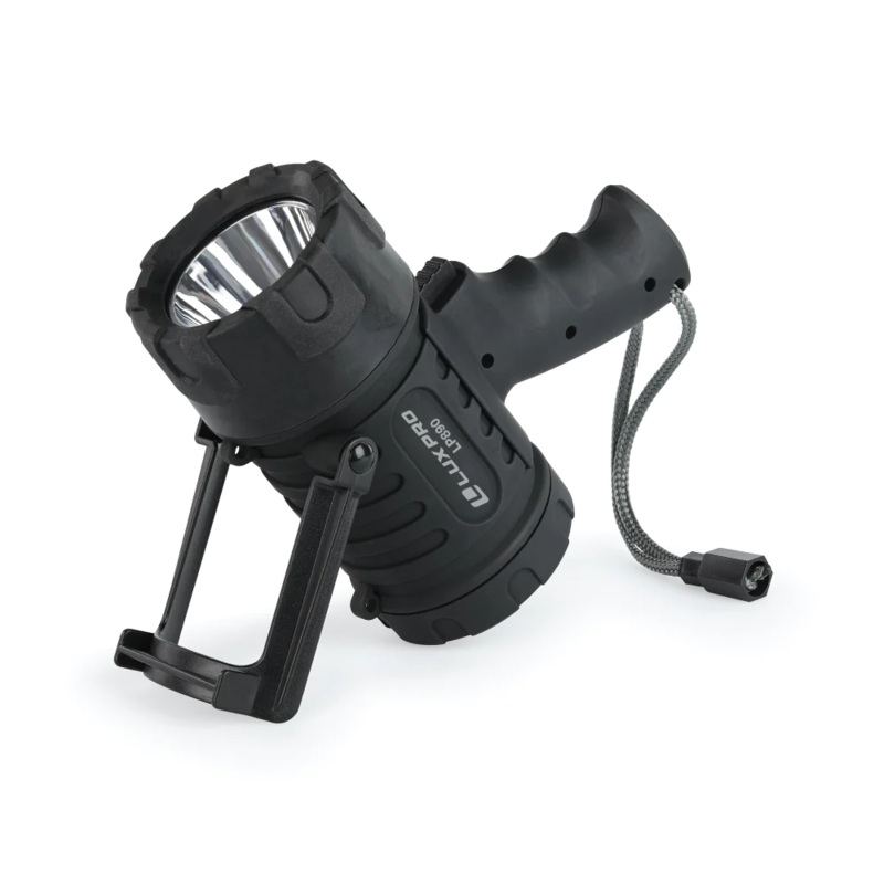 LUX PRO LP890 2000 Lumen Rechargeable LED Spotlight with Power Bank