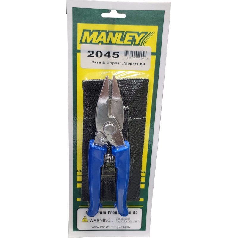 MANLEY 7" Stainless Steel Gripper/Nippers Case Kit - #2045