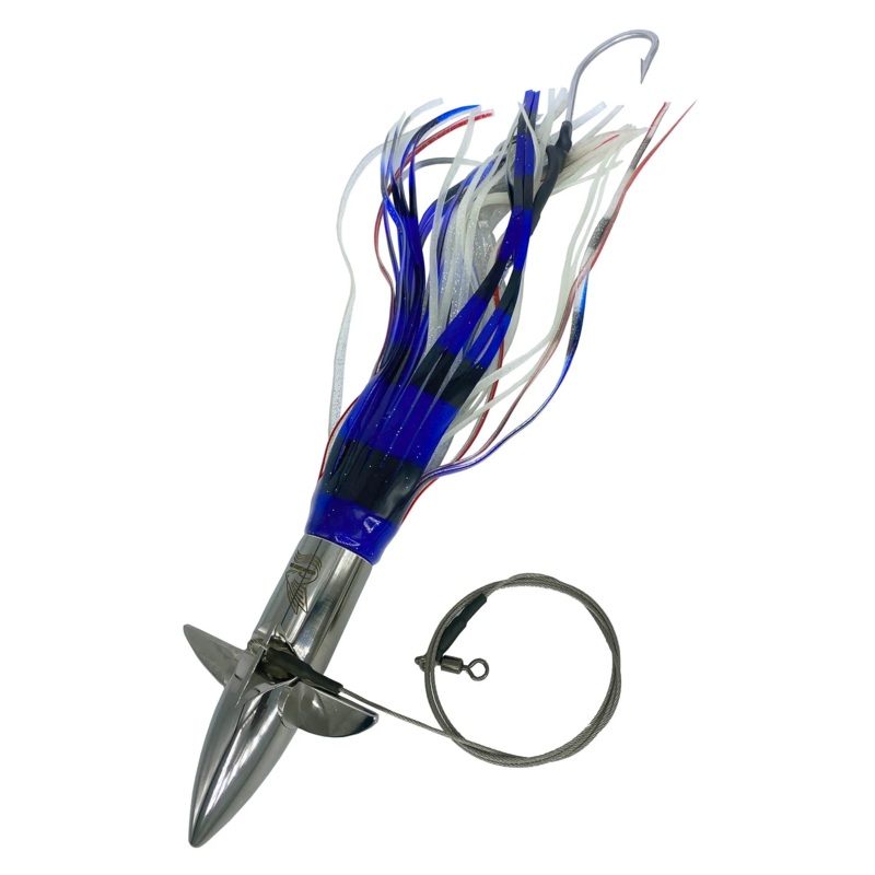 OCEAN LURES USA 12oz Adjustable Diving Lure OL_Blue_Black
