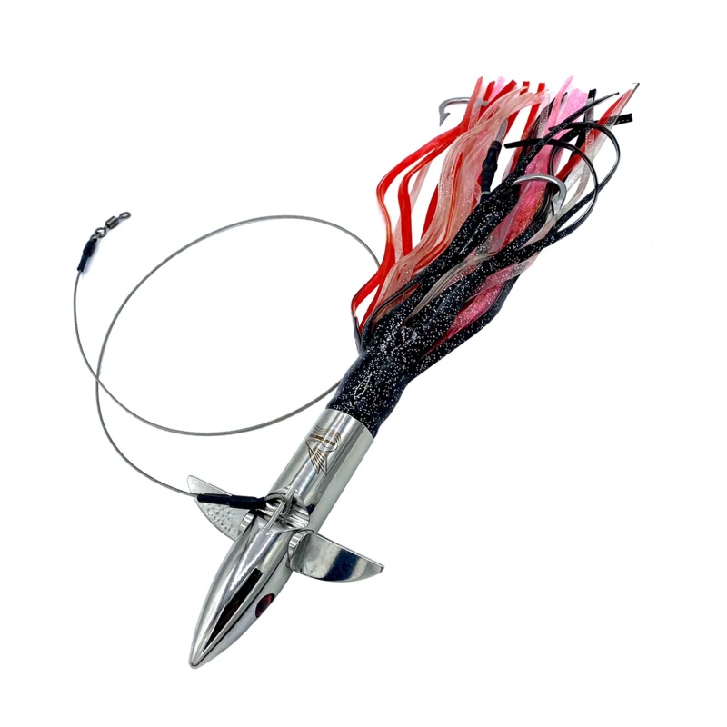 OCEAN LURES USA 19oz High-Speed Diving Lure OL_Red_Black