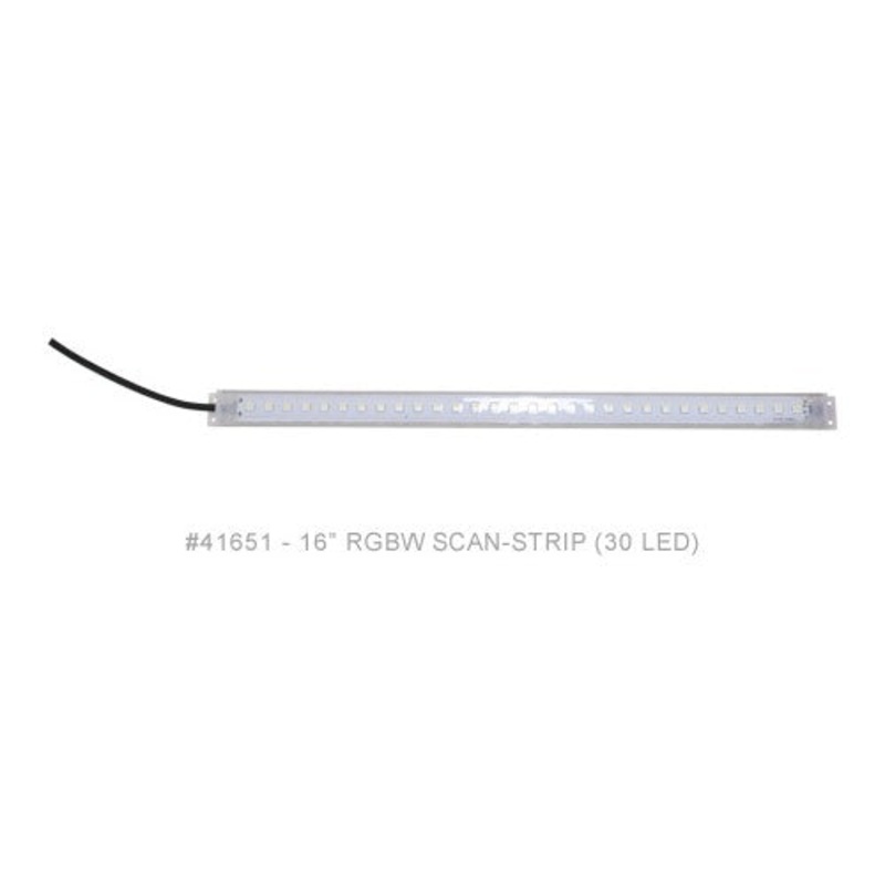 SCANDVIK 16" 2 Scan-Strip 4 Color (RGBW) LED Lights