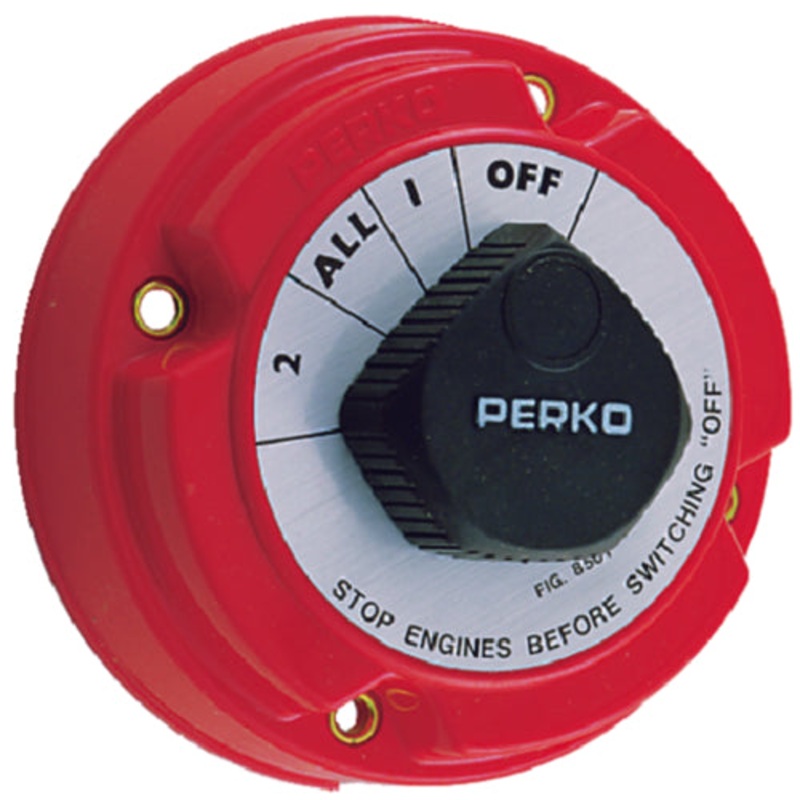 SEACHOICE 4-Position Battery Selector Switch Without Lock