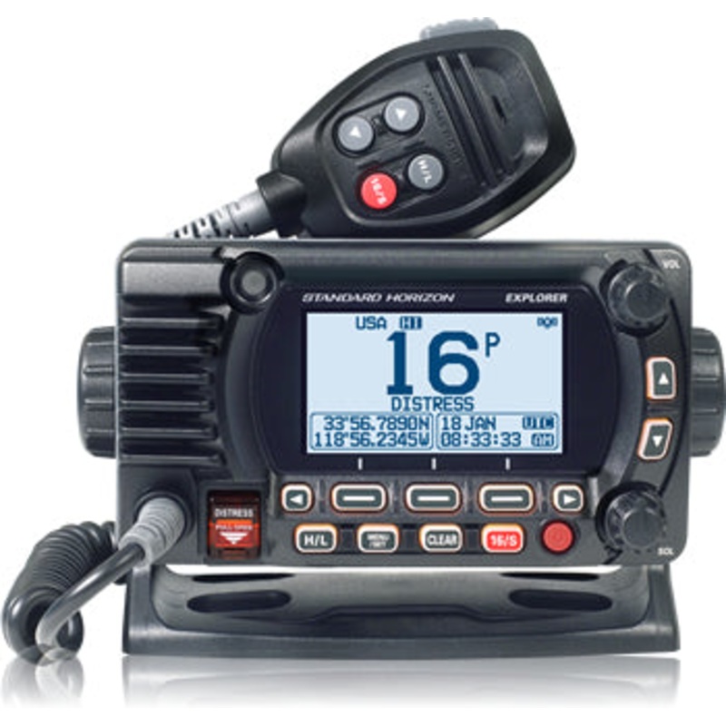 STANDARD HORIZON GX1850 Explorer Series GX1850 25W Fixed Mount VHF / NMEA2000 / Second Station Capable