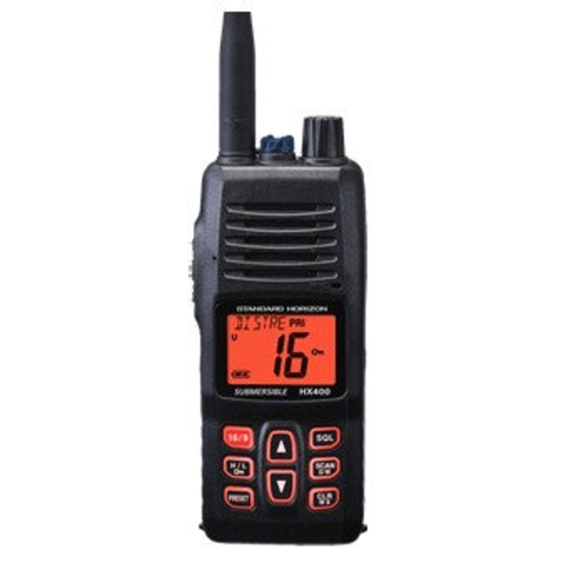 STANDARD HORIZON HX400IS INTRINSICALLY SAFE Submersible 5 Watt Commercial Grade Handheld VHF with LMR Channels