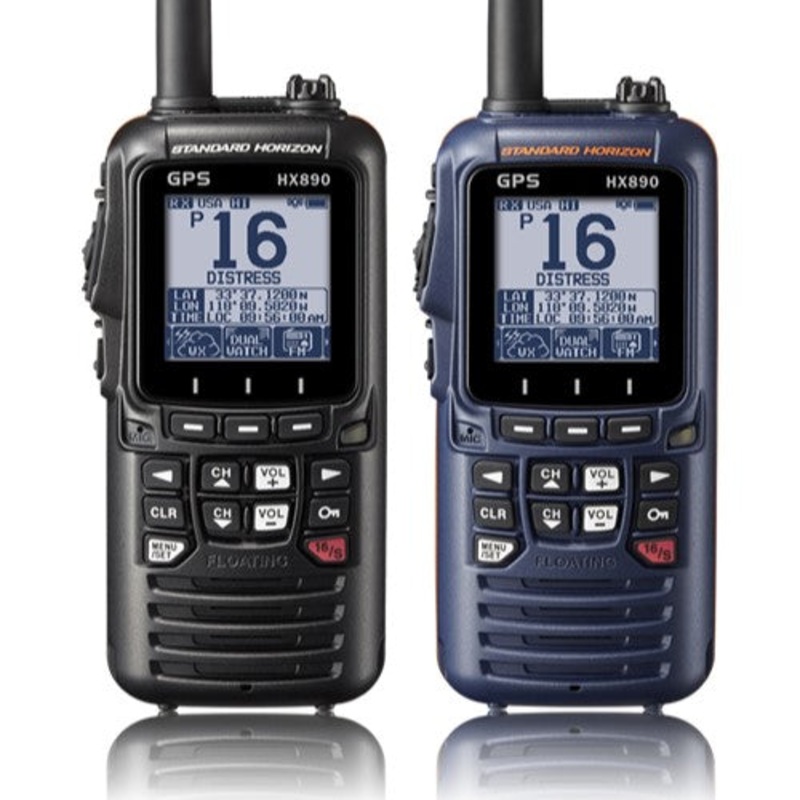 STANDARD HORIZON HX890 Floating 6 Watt Class H DSC Handheld VHF/GPS Black