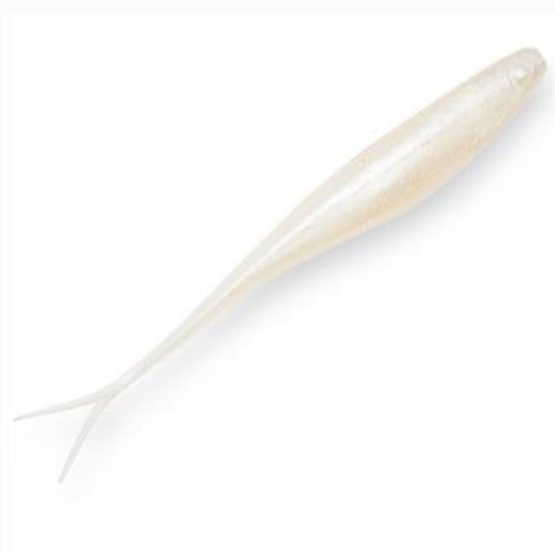 Z-MAN 4" Scented Jerk Shadz (5 pack) Pearl