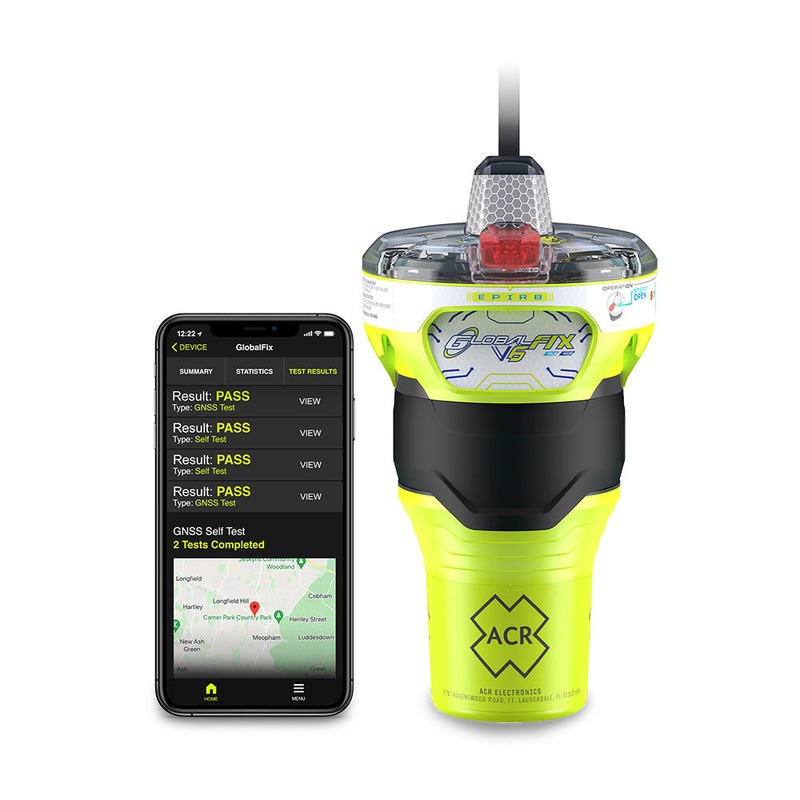 ACR GlobalFix V6 Category 2 EPIRB with Return Link Service & Mobile App