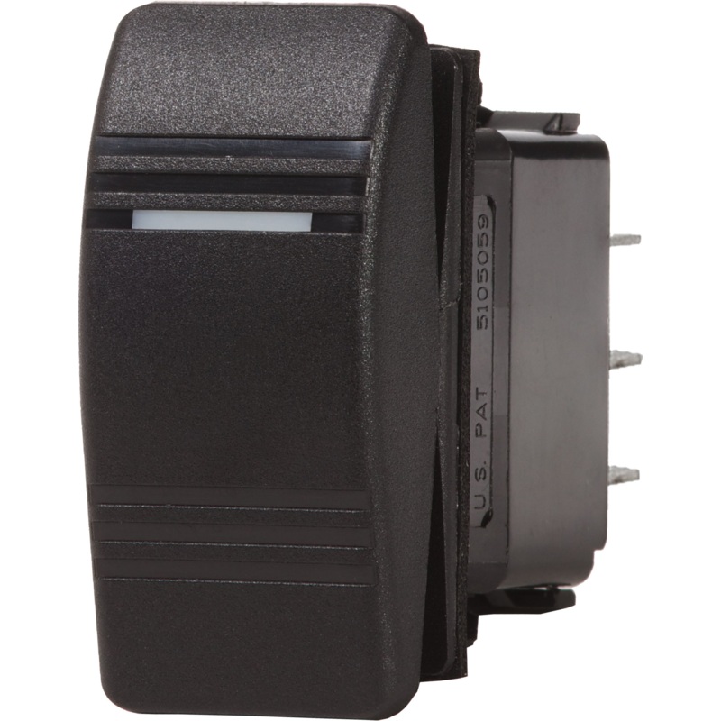 BLUE SEA SYSTEMS Contura Switch SPST Black - OFF-ON
