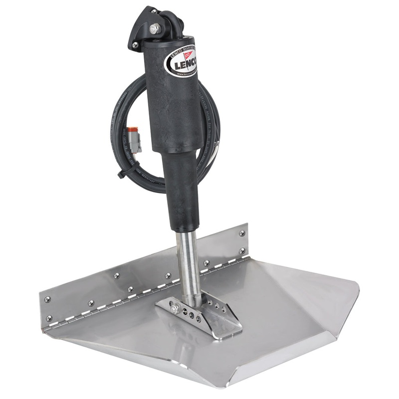 LENCO MARINE 9" x 12" Airboat Trim Tab Kit w/o Switch