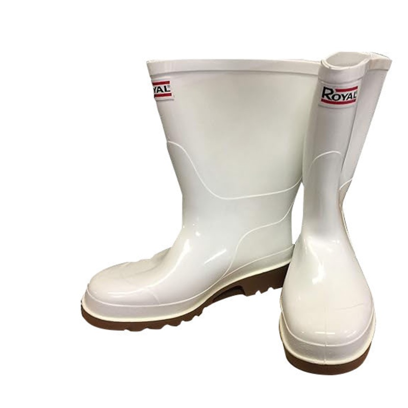 ROYAL Heavy Duty White Boots 5
