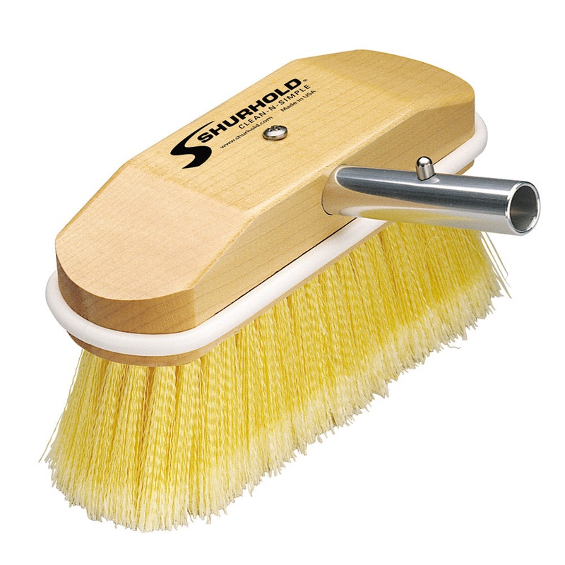 SHURHOLD 8" Hull Brush Soft - Yellow