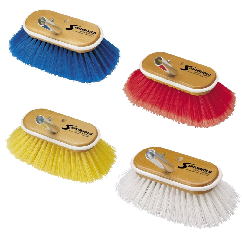 SHURHOLD Classic Deck Brushes -  6" and 10" Stiff 6-inch