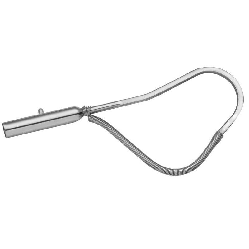 SHURHOLD Stainless steel, 4 inches (10 cm) gaff hook.