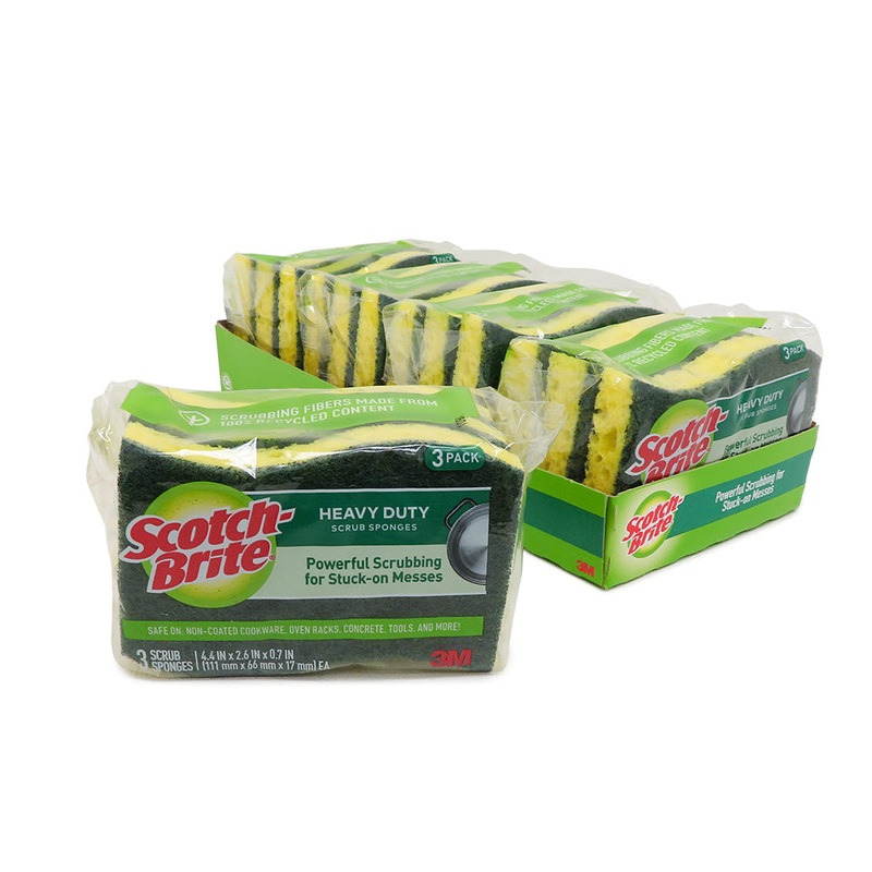 3M Scotch-Brite Heavy-Duty Scrub Sponge