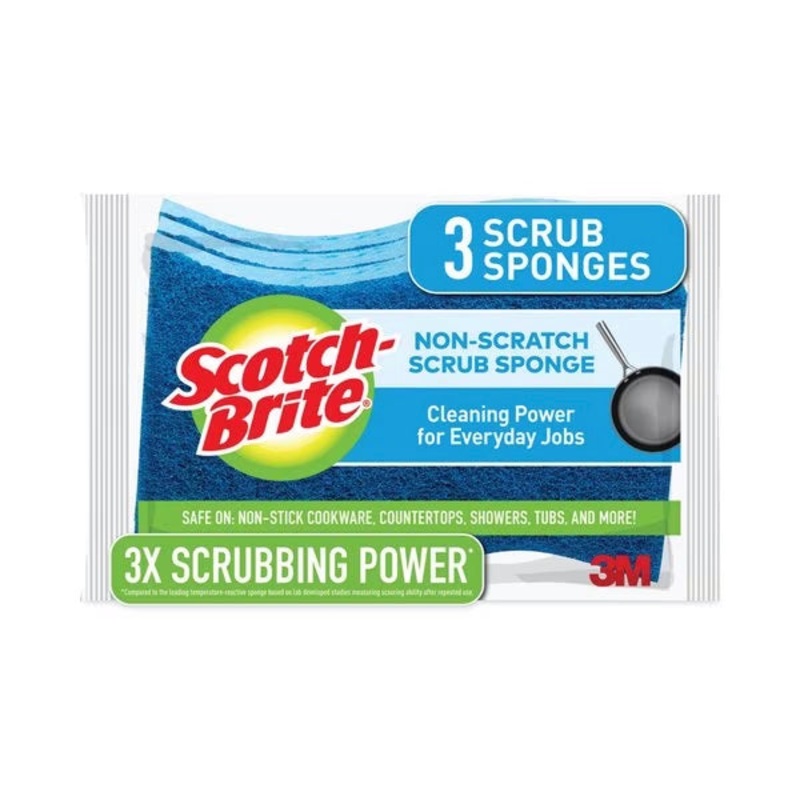 3M Scotch-Brite Non-Scratch Multi-Purpose Scrub Sponge