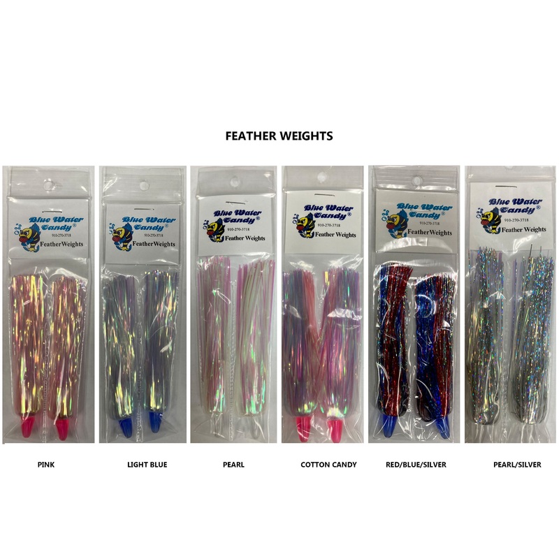 BLUE WATER CANDY Feather Weights Pink_Feather