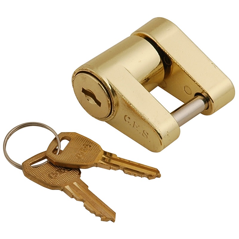 C.E. SMITH Brass Coupler Lock