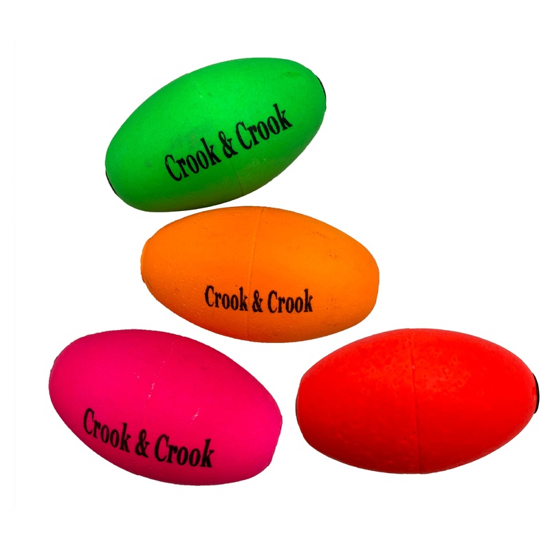 COMAL TACKLE Oval Kite Floats Hot Pink 2 inch