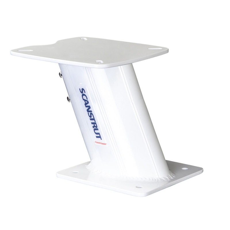 SCANSTRUT APT-250-02 - Aluminum PowerTower Radar Mount - 10" Aft Leaning