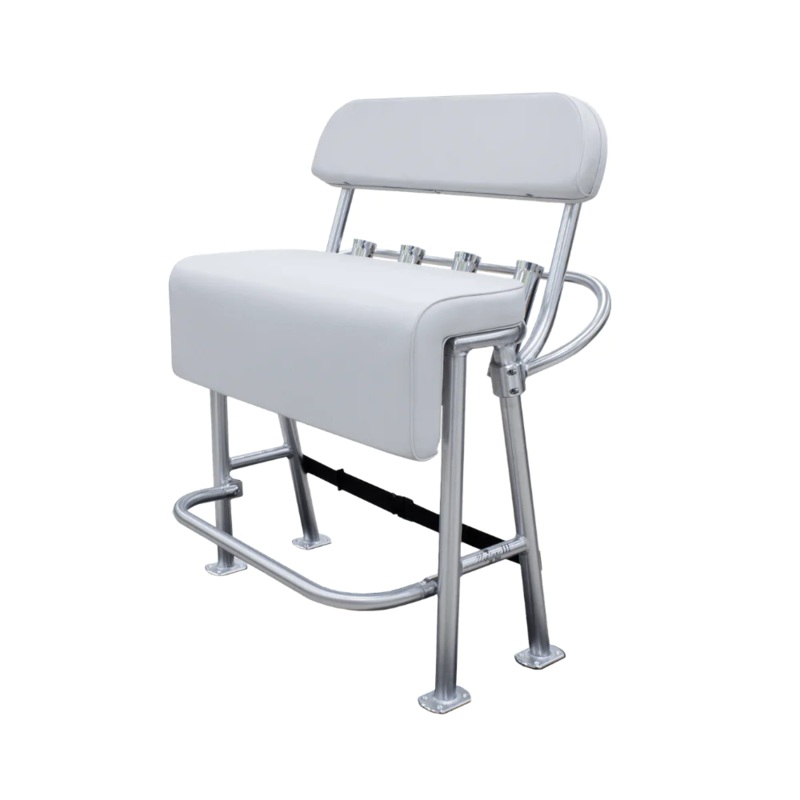 TACO Neptune III Leaning Post w/backrest & grab rail