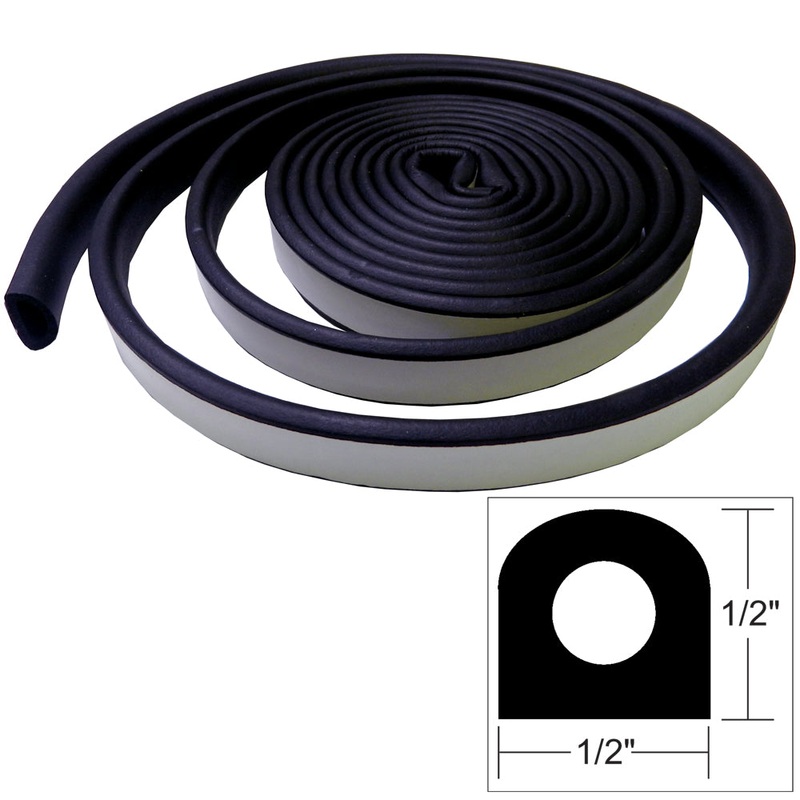 TACO Weather Seal 10'L X "W X "H - Black