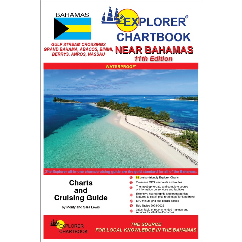 EXPLORER CHARTBOOK: Near Bahamas - 11th Edition