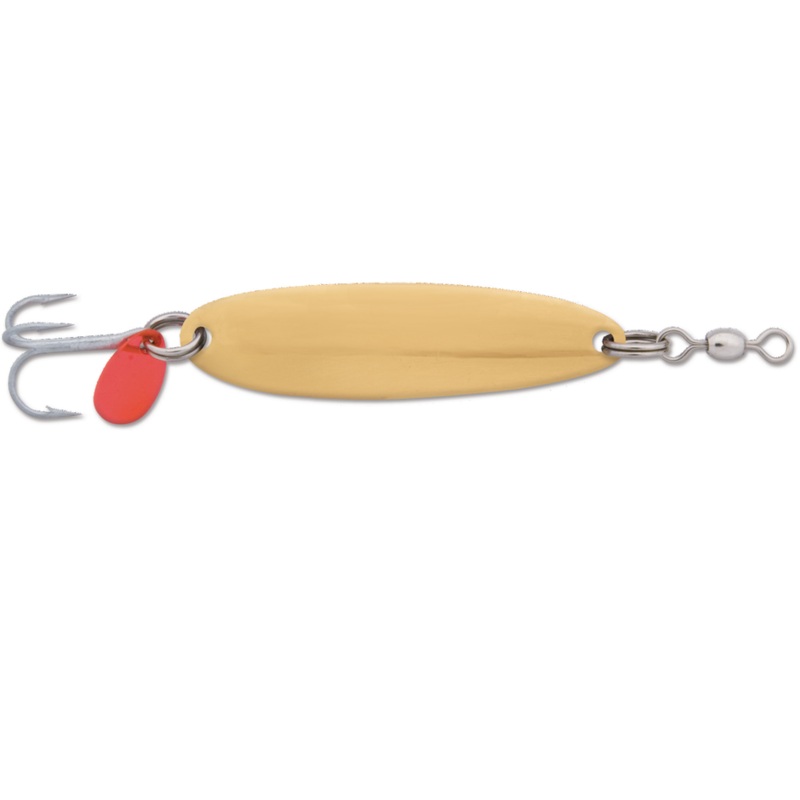 LUHR-JENSEN Krocodile Brass Spoon 1/4 oz.