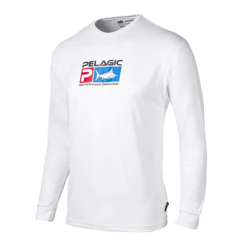 PELAGIC Aquatek Deluxe Fishing Shirt M Grey
