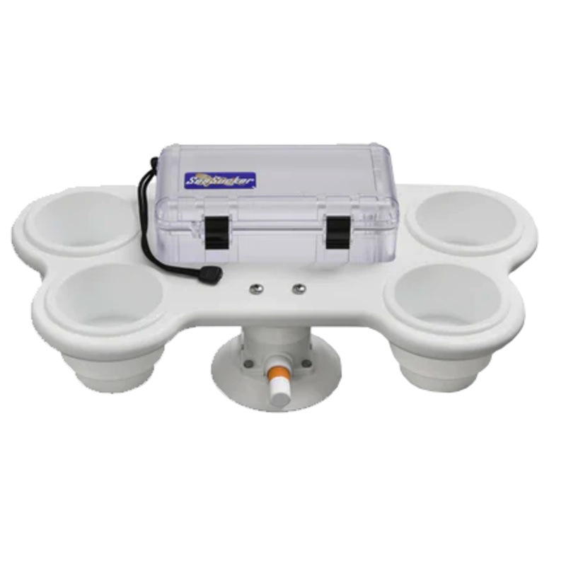 SEASUCKER 4-Cup Holder with Large Dry Box