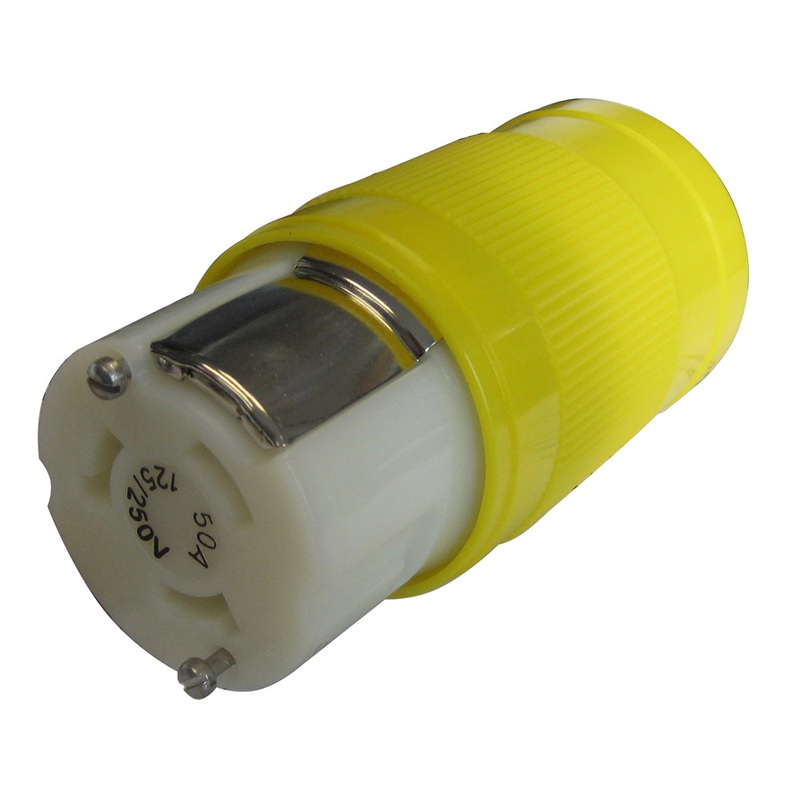 MARINCO 50A 125/250V Locking Connector