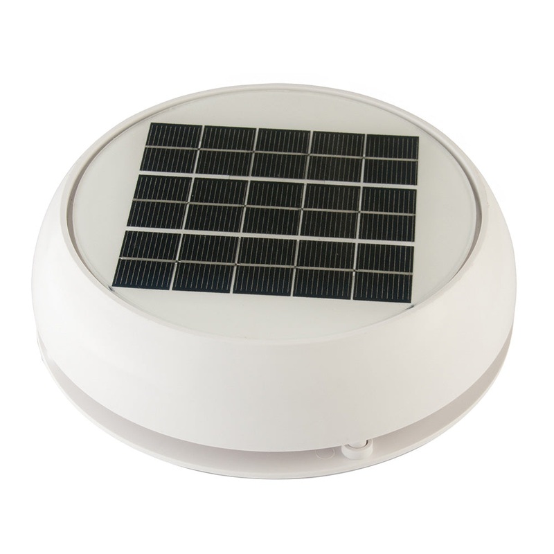 MARINCO Day/Night Solar Vent 4" - White