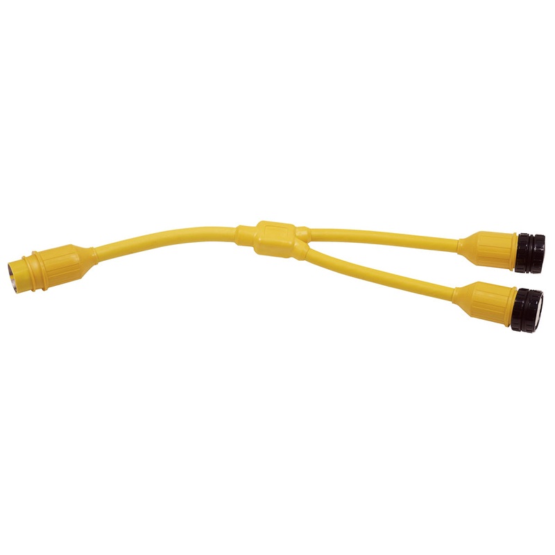 MARINCO Locking Y-Adapter 125V 125/250V 50